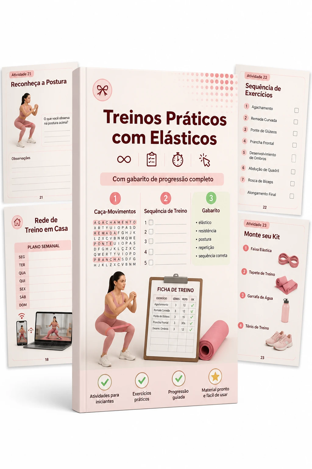 Fichas de Treino com Gabarito