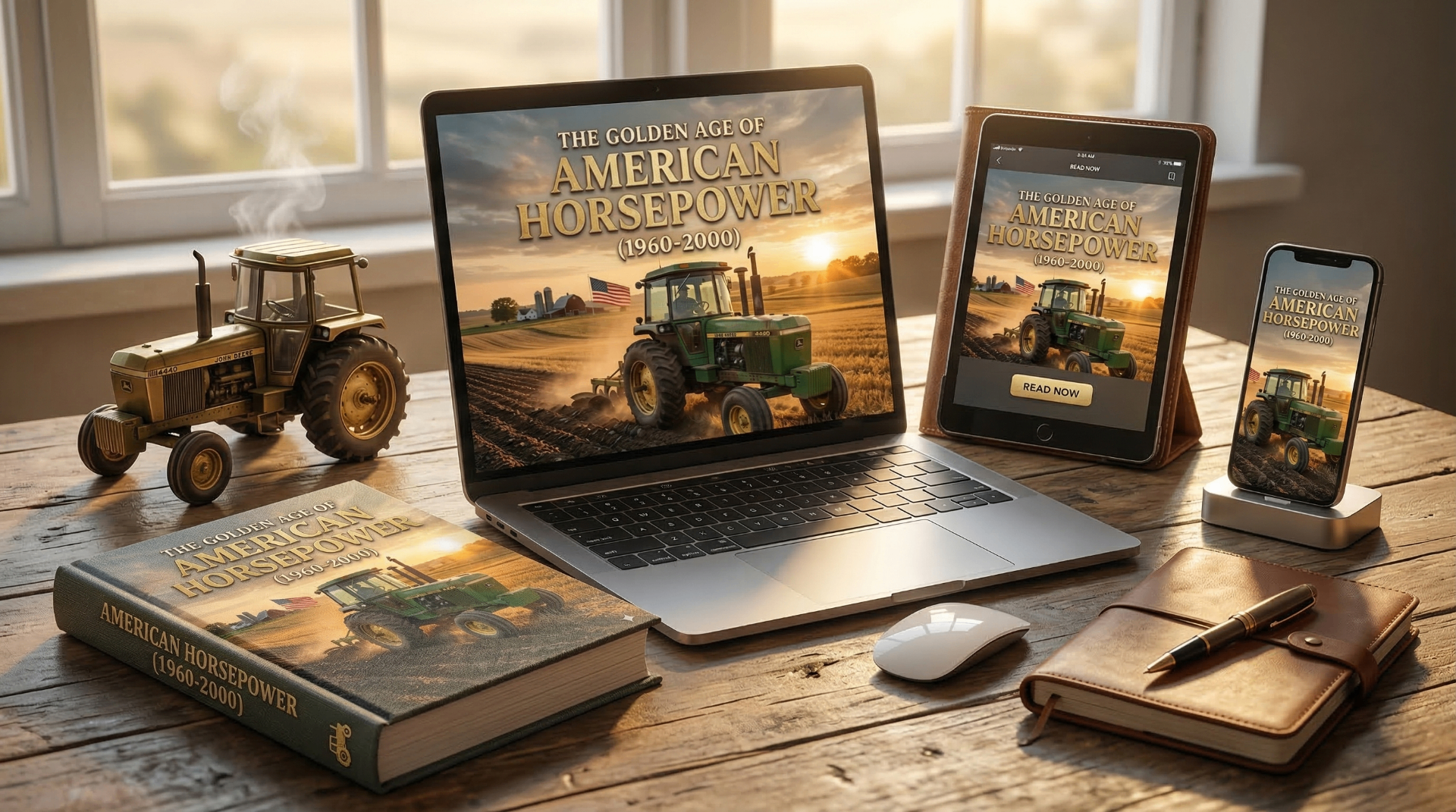The Golden Age of American Horsepower Collection on multiple devices