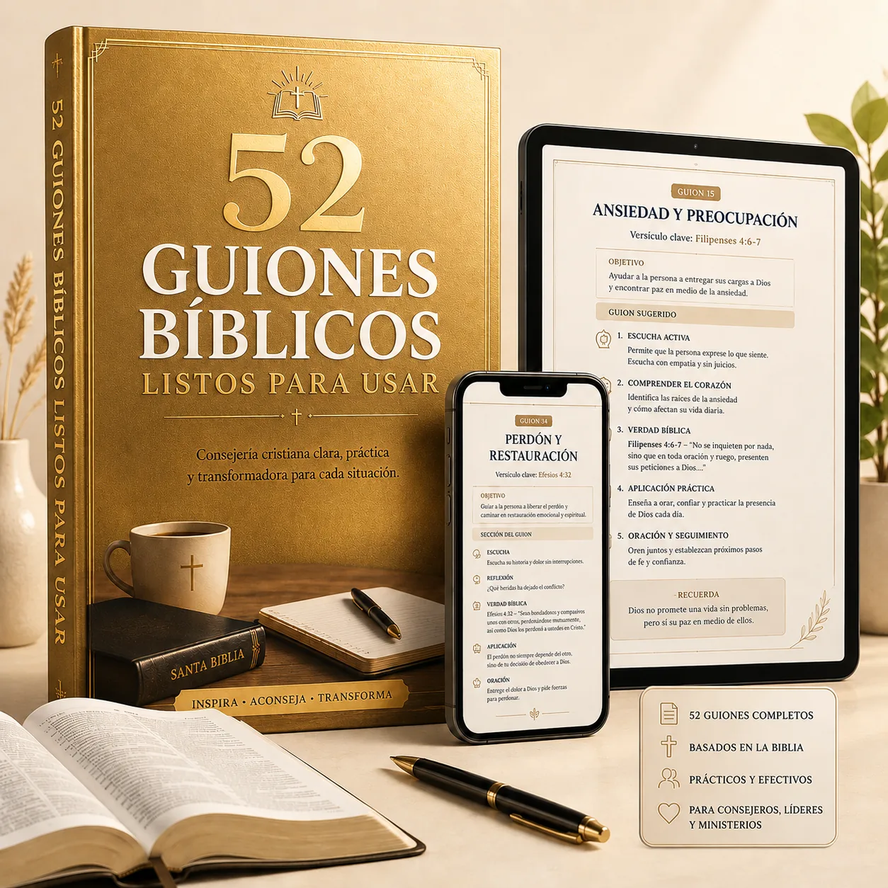 52 Guiones Bíblicos Listos para Usar